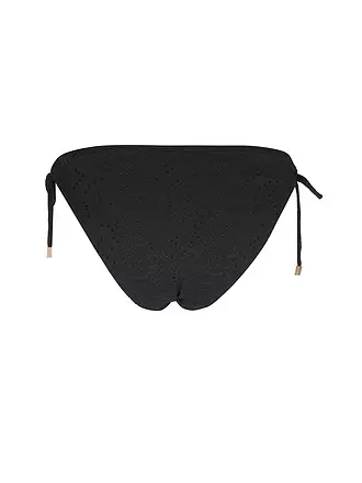 BEACHLIFE | Slip bikini da donna Black Embroidery | 